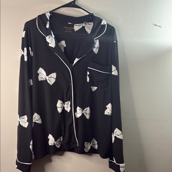 kate spade Other - Kate Spade Black Pajama Top